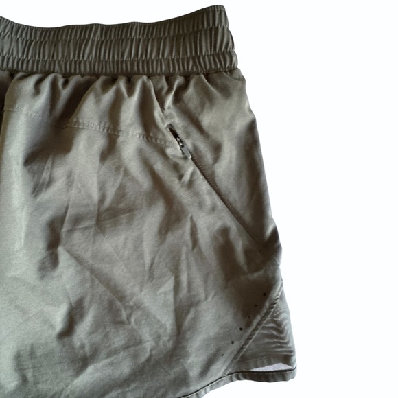 All in Motion Running Shorts Athletic Gym Workout‎ Olive Green XL Women's - Picture 9 of 9